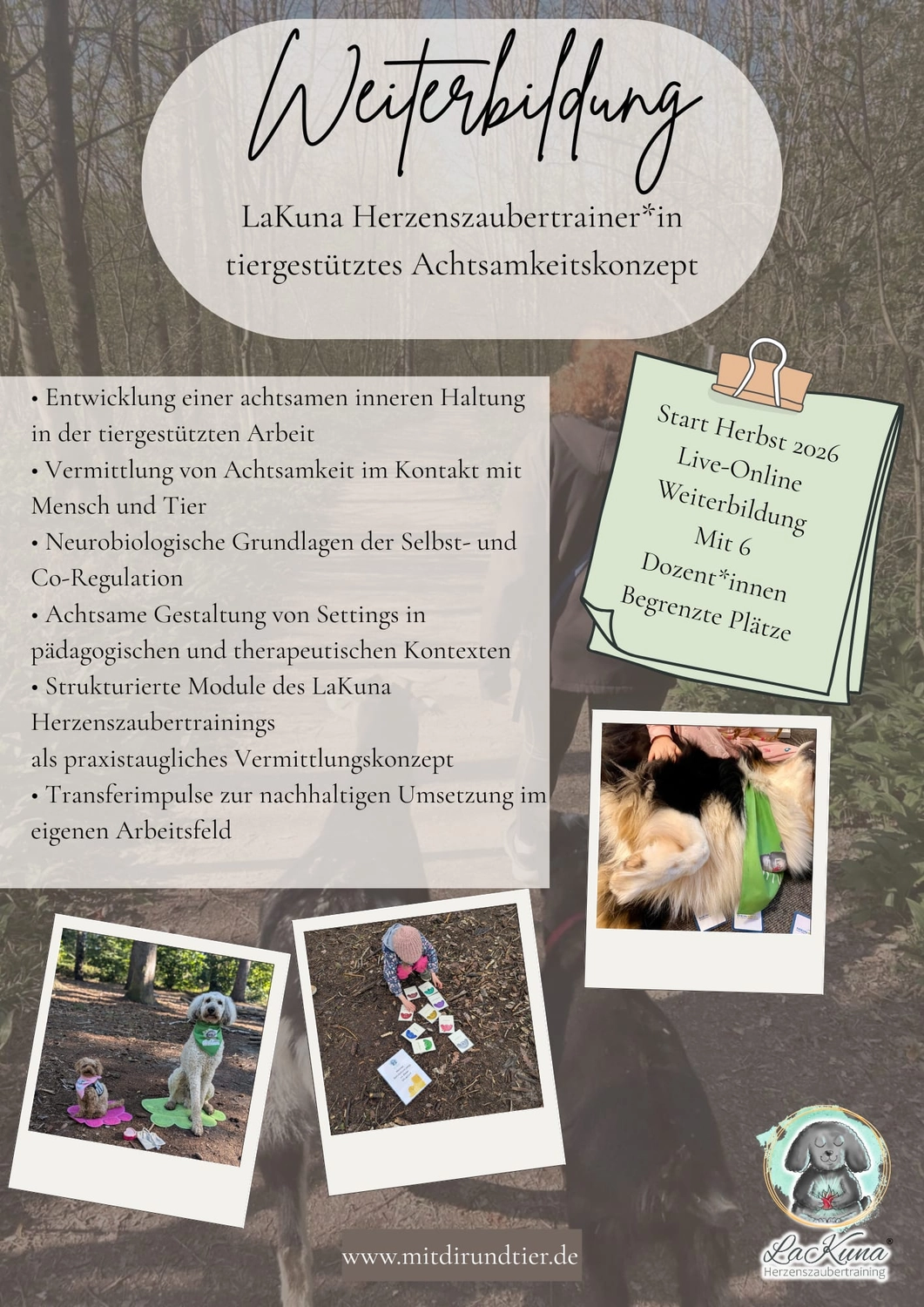 LaKuna Herzenszaubertraining Kurs
